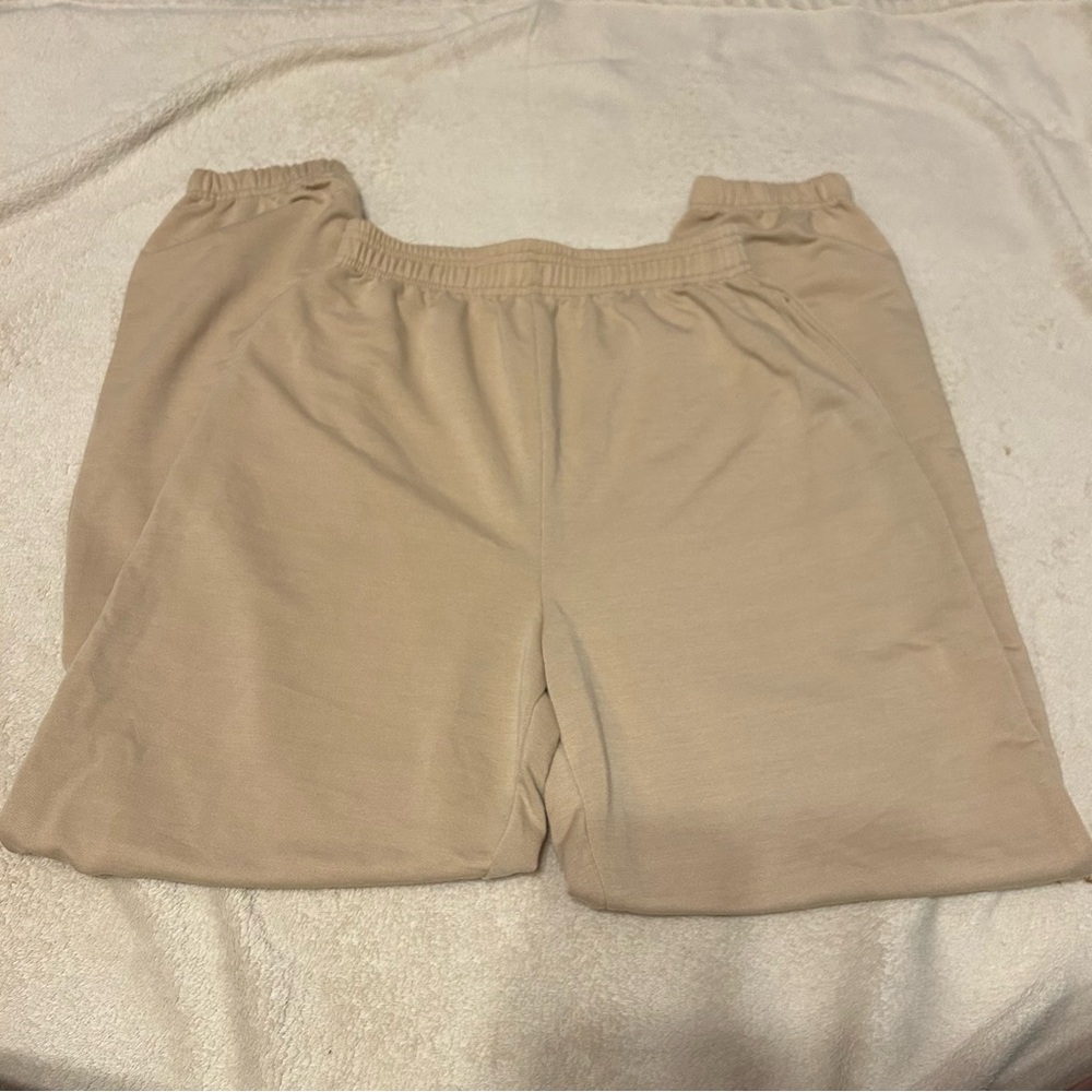 Beige Lounge Joggers